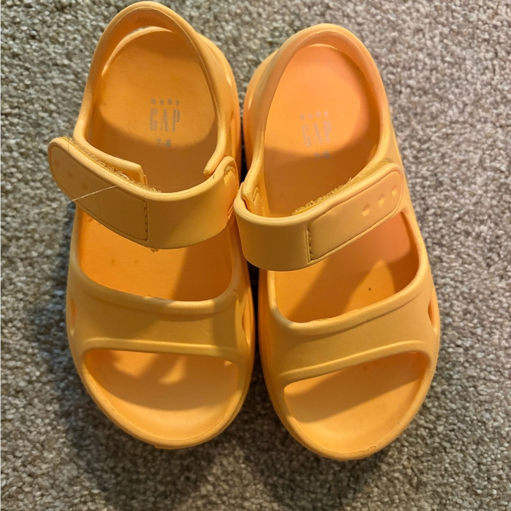 GAP Kids Vibrant Orange Sandals